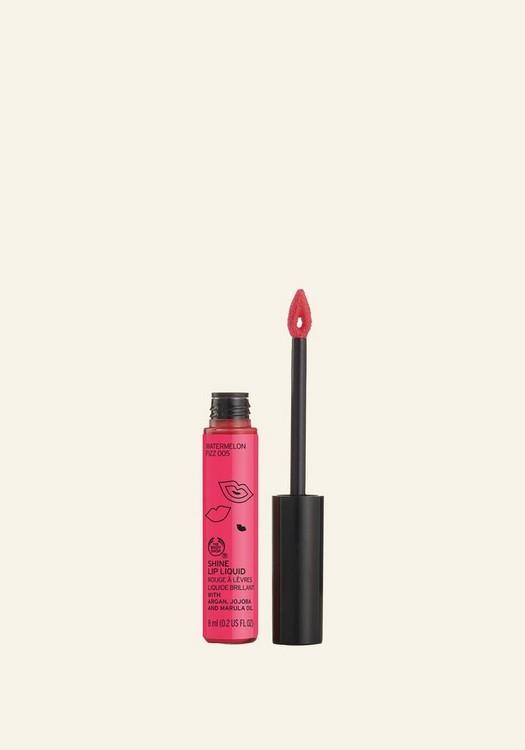 Shine Lip Liquid Watermelon Fizz 8ml The Body Shop South Africa