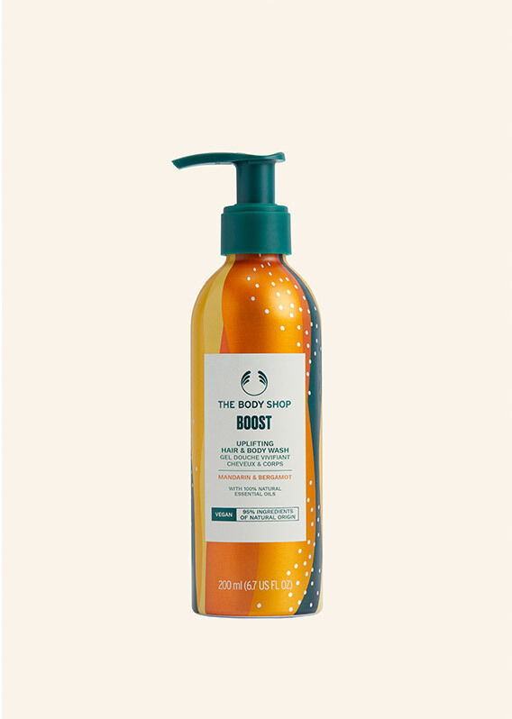 Hair & Body Wash Mandarin & Bergamot 200 ml